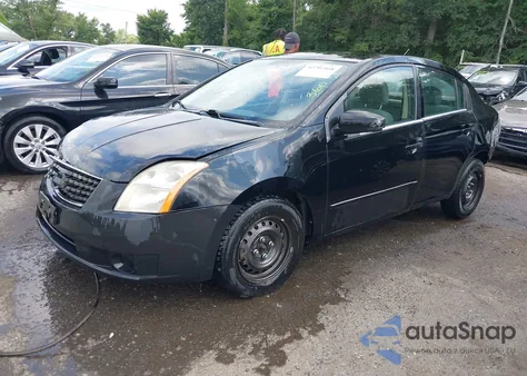 2008 Nissan Sentra 2.0 из США, поврежденный, VIN 3N1AB61E48L748179